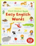 First Sticker Book Easy English Words