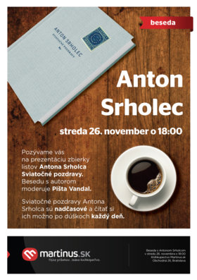 Anton Srholec na besede v Martinuse