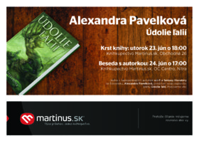 Alexandra Pavelková, najúspešnejšia slovenská autorka fantasy, uvedie novú knihu Údolie ľalií