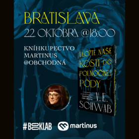 V. E. Schwab, autorka bestselleru Neviditeľný život Addie LaRueovej, prvýkrát na Slovensku
