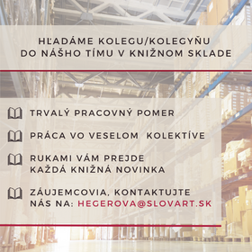 Hľadáme kolegu/kolegyňu do knižného skladu