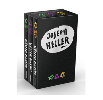 Nové obálky kníh hodné čierneho humoru Josepha Hellera