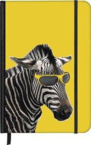 Notebook Small Cool Zebra