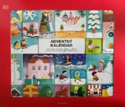 Adventný kalendár 24 knižočiek s vianočnými príbehmi a koledami