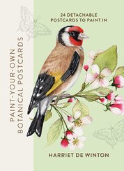 Paint-Your-Own Botanical Postcards