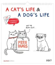 2027 A Cat’s Life & A Dog’s Life kalendár