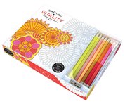 Vive Le Color Vitality Coloring Book & Pencils