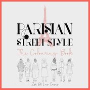 Parisian Street Style colouring book