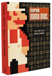 Super Mario Bros. 12 Die Cut Notecards