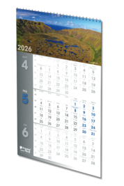3-mesačný kalendár Amazing Planet 2026