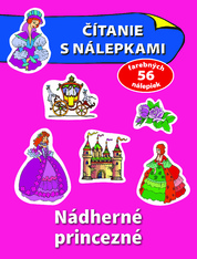 Čítanie s nálepkami - Nádherné princezné