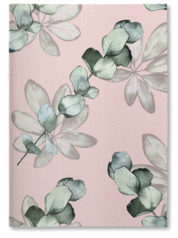 Floral GreenBooklet