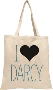 Darcy Heart Tote Bag