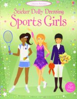 Sticker Dolly Dressing Sports Girls