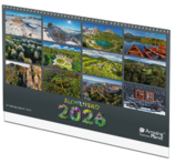 Nástenný kalendár Slovensko 2026 Amazing Planet