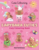 Capybara Cuties: Colouring Book