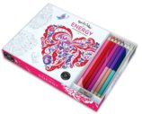 Vive Le Color Energy Coloring Book and Pencils