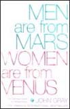 Men Are from Mars, Women Are from Venus