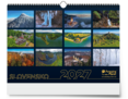 Nástenný kalendár Slovensko 2027 Amazing Planet
