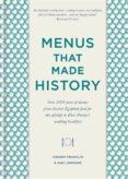 Menus that Made History