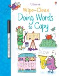 Wipe-clean Doing Words to Copy