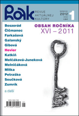 Časopis RAK 1/2012