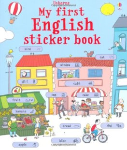 My First English sticker book