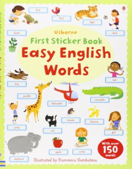 First Sticker Book Easy English Words
