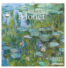 2027 Claude Monet kalendár