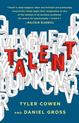 Talent : How to Identify Energizers, Creatives, and Winners Around the World