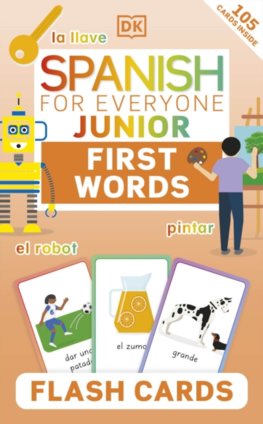 Spanish for Everyone Junior First Words Flash Cards