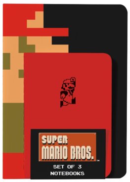 Super Mario Bros. Notebooks Set of 3