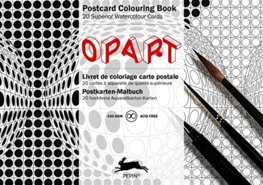 Op Art postcard CB