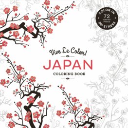 Vive Le Color: Japan Coloring Book