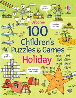 100 Children's Puzzles and Games: Holiday