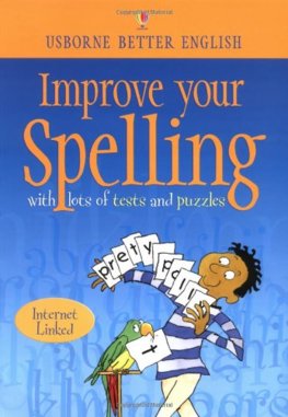 Improve your Spelling