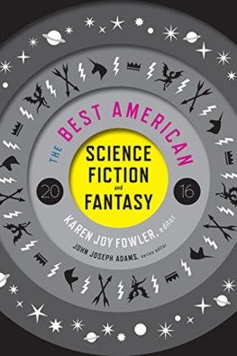 The Best American Science Fiction and Fantasy 2016