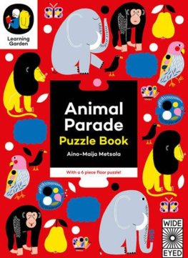 Animal Parade puzzle book