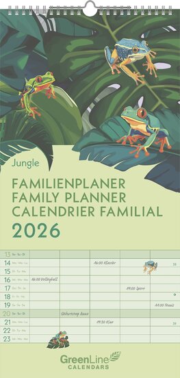 2026 Jungle Family Planner