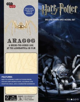 Incredibuilds: Harry Potter: Aragog Deluxe Book And Model Set