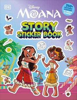 Disney Moana Story Sticker Book