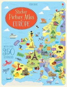 Sticker Picture Atlas Of Europe