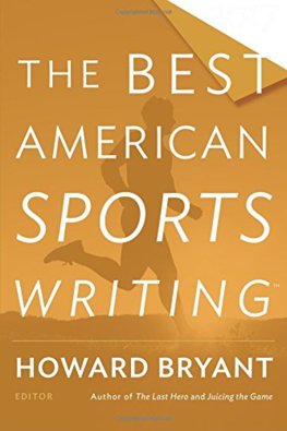 The Best American Sports Writing 2017