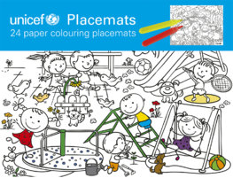 Vymaľovávanka - Colouring placemats