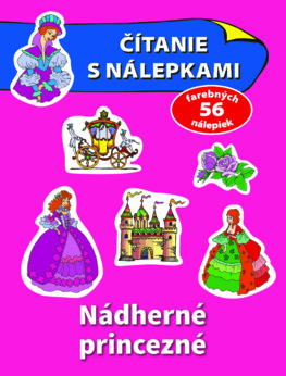 Čítanie s nálepkami - Nádherné princezné