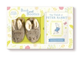 Tale of Peter Rabbit Book and First Booties Gift Set