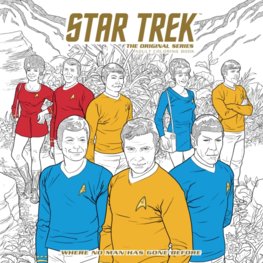 Star Trek The Original Series Adult Coloring Book   Where No Man Has Gone Before