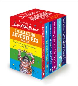 The World of David Walliams: The Amazing Adventures Box Set