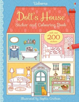 Dolls House Sticker and Colouring Book