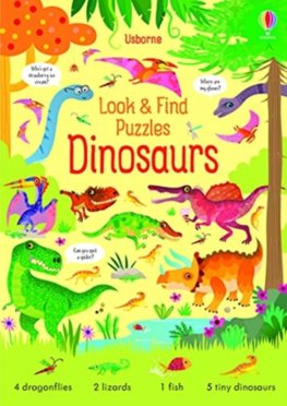 Look and Find Puzzles: Dinosaurs